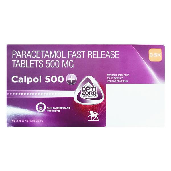 CALPOL 500 + Tablet 15's - Fever-Ana