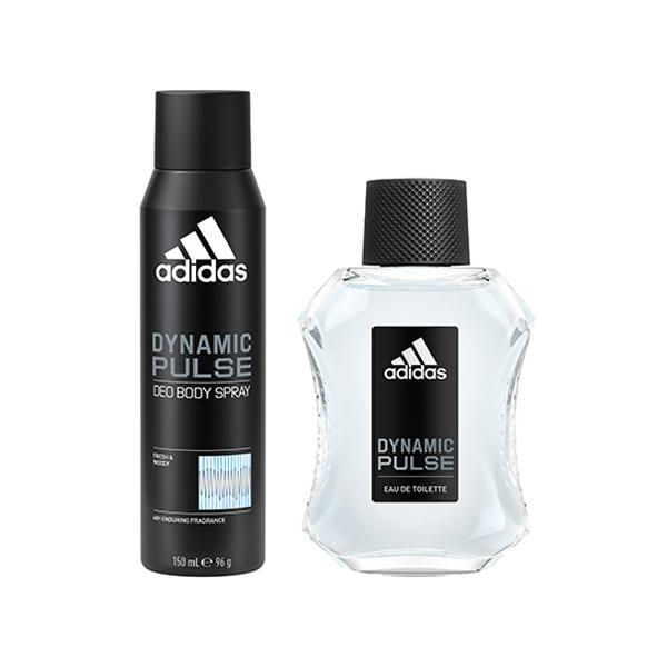 Netmeds | Adidas Dynamic Pulse Eau De Toilette 100ml + Deodorant Spray 150ml 2's