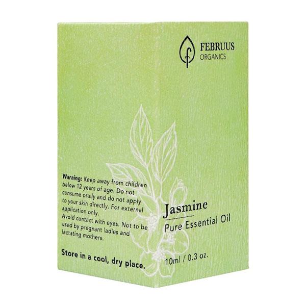 Februus Organics Pure Essential Oil - Jasmine 10 ml - Essential Oils