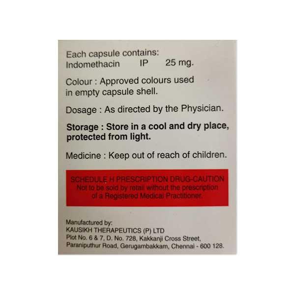 RUXOCAP 25 Capsule 10's - Pain relief-Nsa