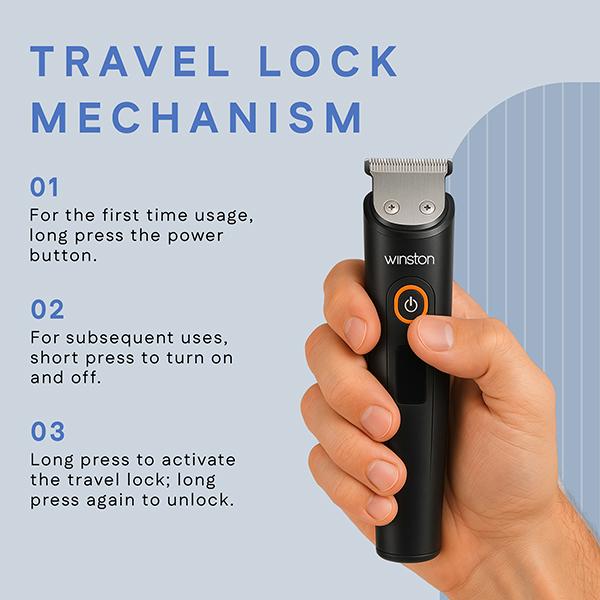 Winston Groom X 5-In-1 Grooming Set for Men 1's - Trimmers