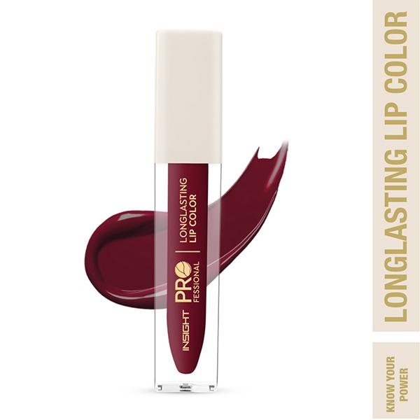 Insight Professional Longlasting Lip Color - Know Your Power 6 gm - Liquid Lipsticks