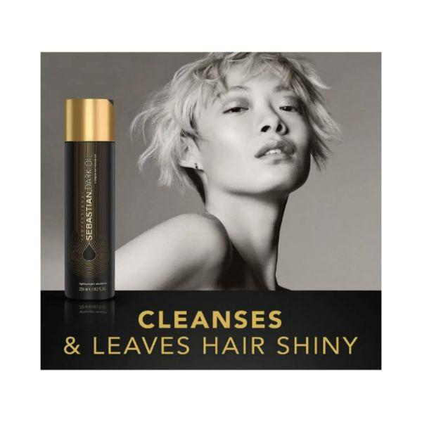 Sebastian Professional Iconic Dark Oil Kit for All Hair Types (250ml+30ml) 2's - Hair Oils
