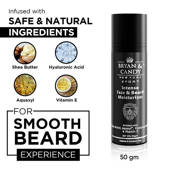 Bryan & Candy Lion Series Face & Beard Moisturizer 50 gm - Face Moisturizers