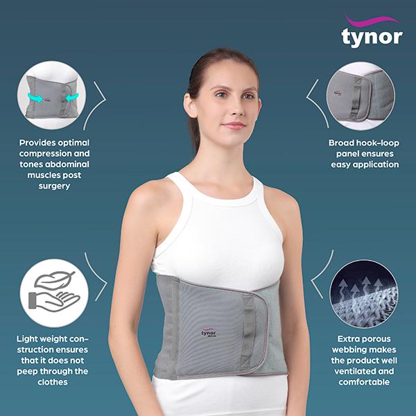 Tynor Abdominal Support (L) (A 01) - Back/Abdomen Supports