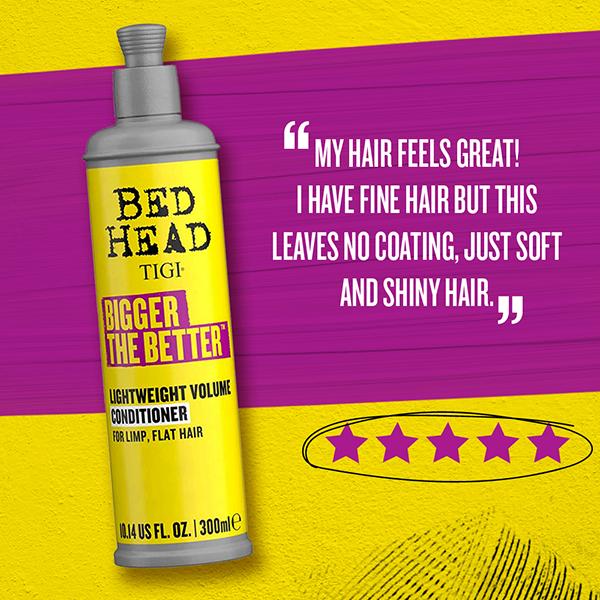 TIGI Bed Head Bigger The Better Lightweight Volume Hair Conditioner 300 ml - Conditioners