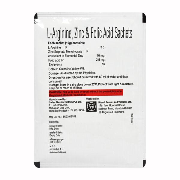 ZILARGYN SUGAR FREE ORANGE FLAVOUR Sachet 10gm - Supplements-Sup