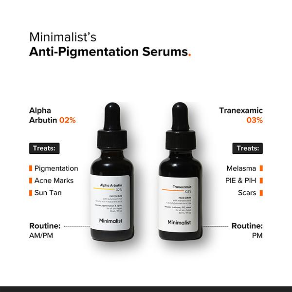 Minimalist Alpha Arbutin Face Serum 30 ml - Face Serum