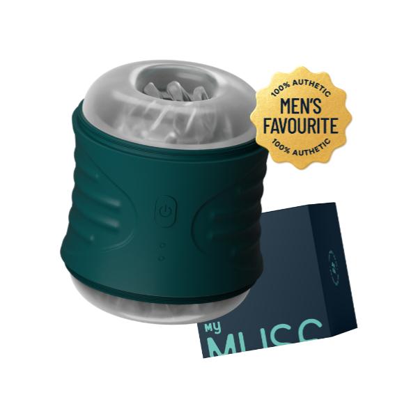 Netmeds | MyMuse Edge Lifelike Vibrating Stroker Personal Massager for Men 1's