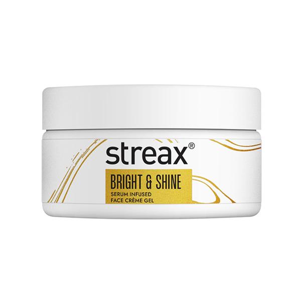 Netmeds | Streax Bright & Shine Serum Infused Face Cream Gel 50 g