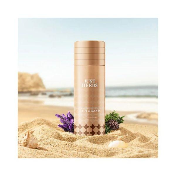 Just Herbs Long Lasting & Refreshing Deodrant for Men, Salt & Sand 150 ml - Men Deodorants/Roll-Ons