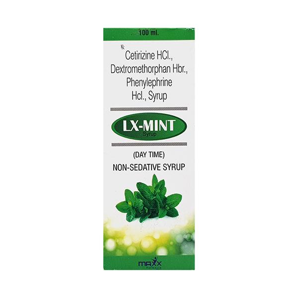 LX MINT Syrup 100ml