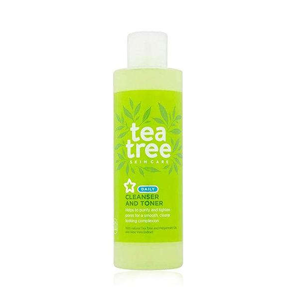 Superdrug Tea Tree Cleanser Toner 200 ml