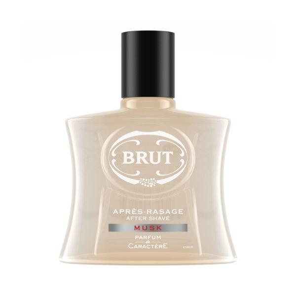 Brut Musk After Shave Lotion for Men Long-Lasting Fragrance Soothes Skin 100 ml - Aftershave Lotion