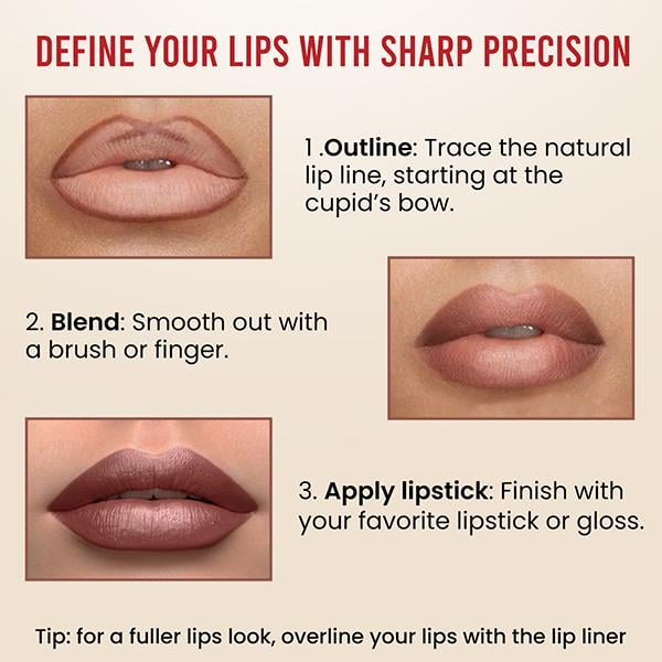 Insight Cosmetics Color Rich Lip Liner - Bite Of Plum 1.5 gm - Lip Liners