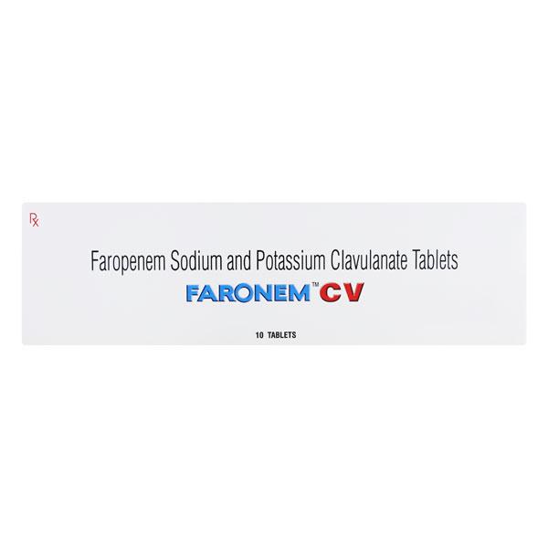 FARONEM CV Tablet 10's - Bacterial Infections-OBL