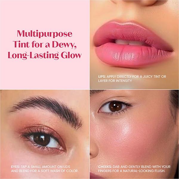 Etude Dear Darling Water Tint 4 Red Grapefruit Ade 9 gm - Face Palettes