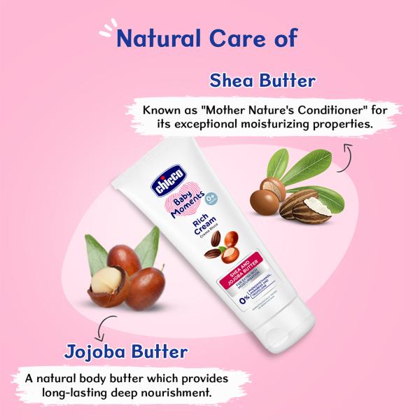Chicco Baby Moments Rich Cream 100 ml - Creams, Lotions & Oils