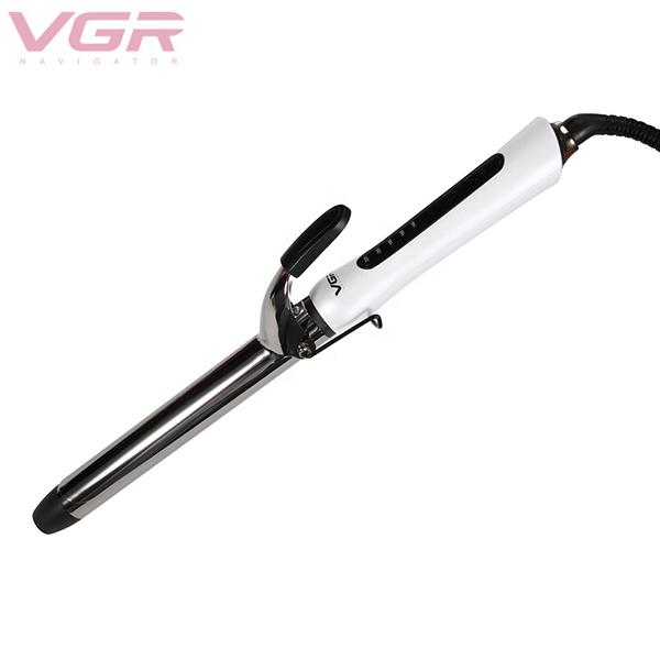 VGR V-528 Professional 25mm Barrel Hair Curler with Titanium Coating Curling Wand 1's - Rollers & Curlers