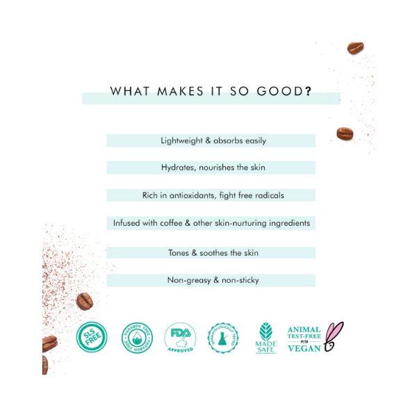 mCaffeine Coffee Hydrating Face Serum For Glowing Skin with Vitamin E for Sun Damage Protection 2's - Face Gels