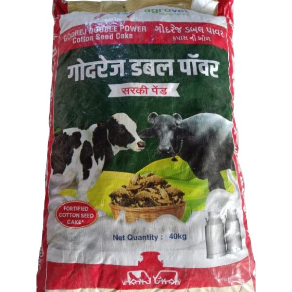 Godrej Double Power Cotton Seed Cake Animal Supplement 40 kg