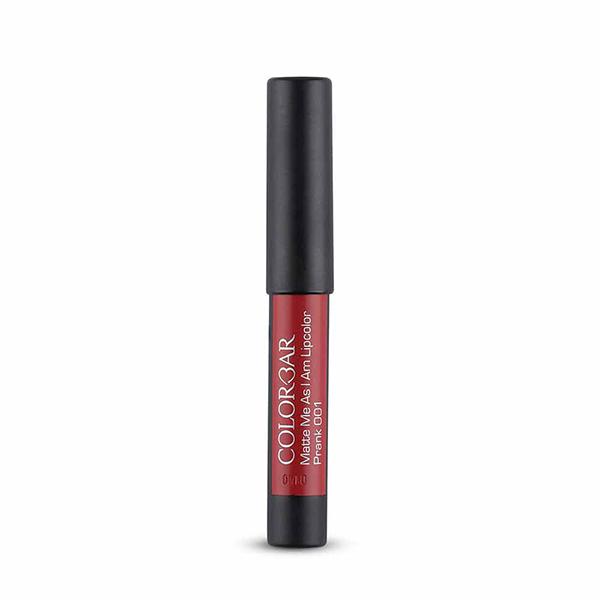 Netmeds | Colorbar Cuties Matte Me As I Am Lipcolor Prank 001 2.5gm