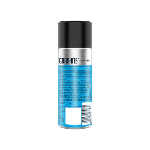 Graphite Deo Body Spray Conquer Can 150 ml - Men Deodorants/Roll-Ons