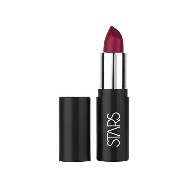 Star's Cosmetics Lush Lips Lipstick Light Weight, Long Lasting, Matte Finish (No.10 Maroon Rebel) 4.2 gm