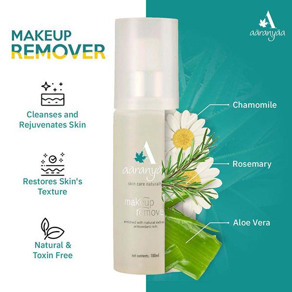 Aaranyaa Makeup Remover 100 ml - Make Up Removers