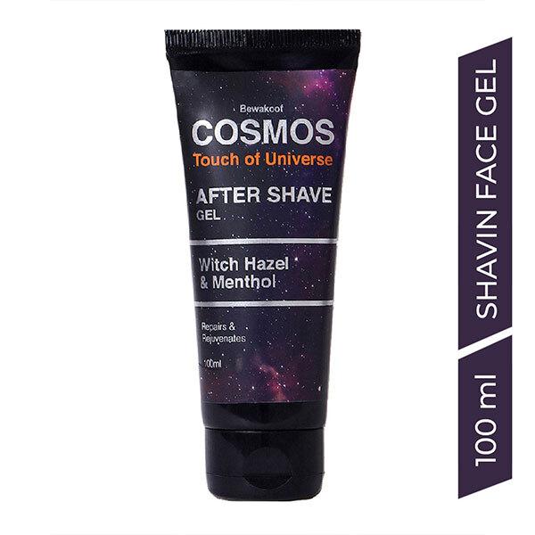 Netmeds | Cosmos by Bewakoof After Shave Gel With Witch Hazel & Menthol 100 ml