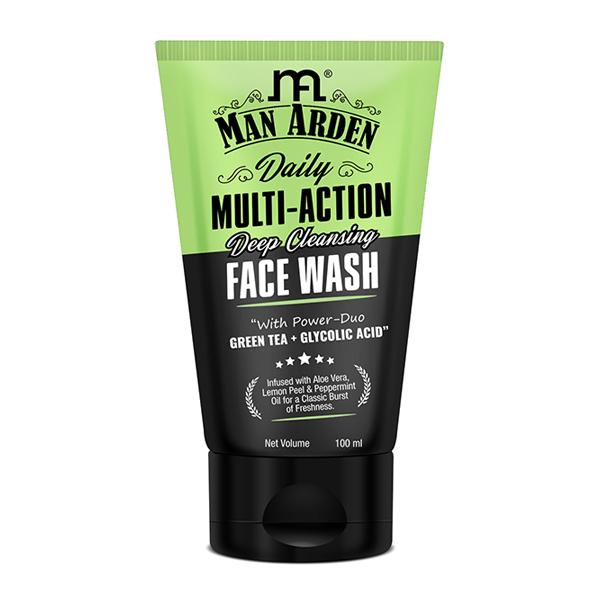 Netmeds | Man Arden Daily Multi-Action Deep Cleansing Face Wash 100 ml
