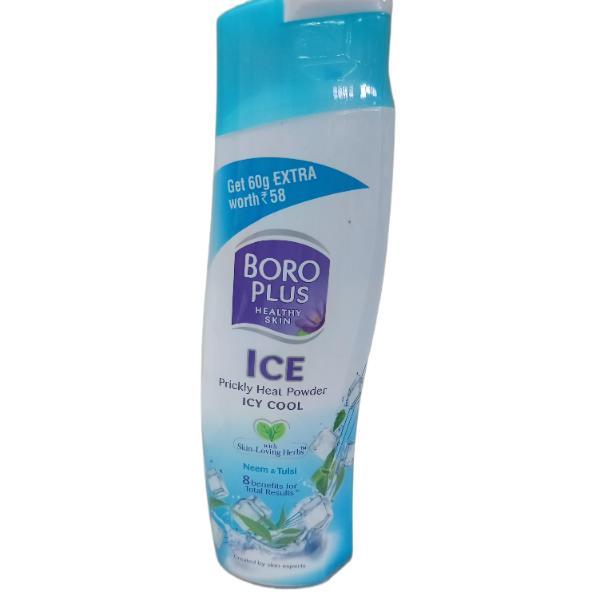Netmeds | Boro Plus Ice Prickly Heat Powder - Icy Cool 150 gm+60g (Extra) 210 g