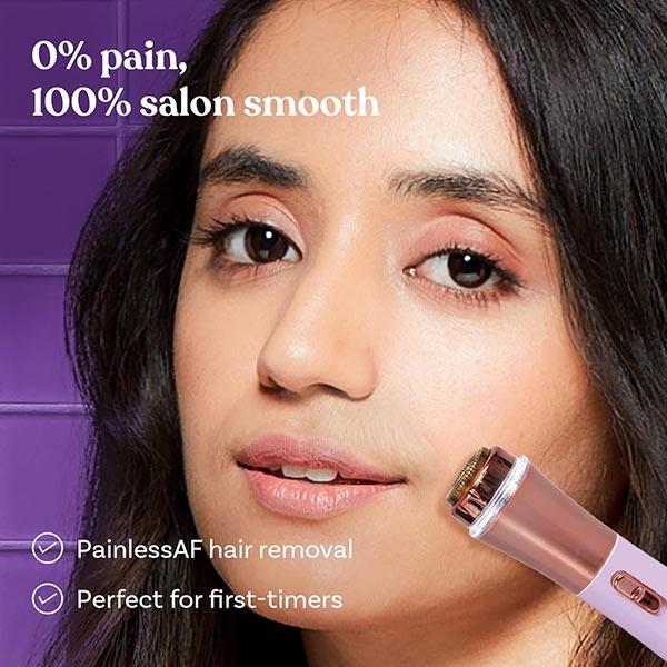 Bombae Mini Trimmer for Women Facial Hair and Eyebrows-Lipstick-Sized Facial Hair Remove 250 gm - Hair Removal Accessories
