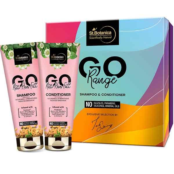 St.Botanica Go Anti Hair Fall Shampoo + Conditioner Combo 200 ml - Shampoos
