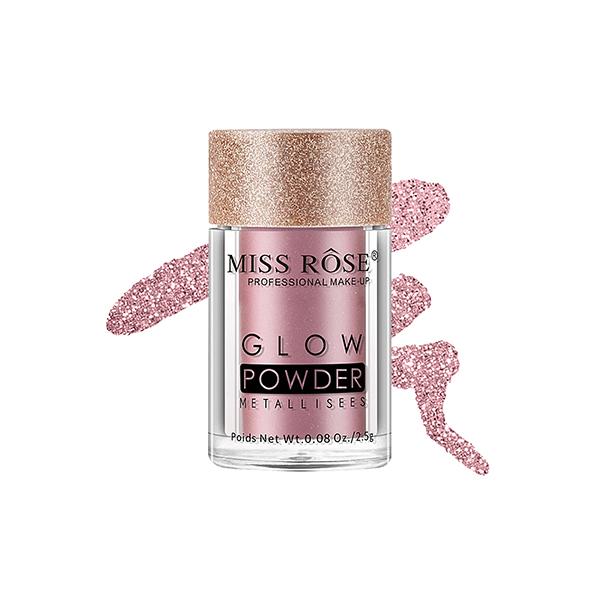 Miss Rose Professsional Makeup Glow Powder Metalises 7001 - 010M 10 2.5 gm - Highlighters & Illuminators