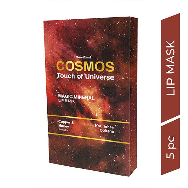 Cosmos by Bewakoof Magic Mineral Lip Mask - Copper & Honey (Pack of 5) 15 gm - Masks & Peels
