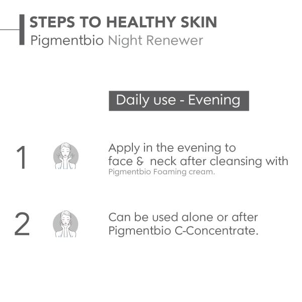 Bioderma Pigmentbio Night Renewer Brightening Overnight Cream For Skin 50 ml - Scrubs & Exfoliants