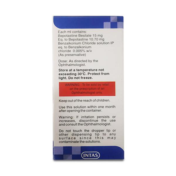 BEPODROPS Ophthalmic Solution 5ml - Eye conditions-Oth