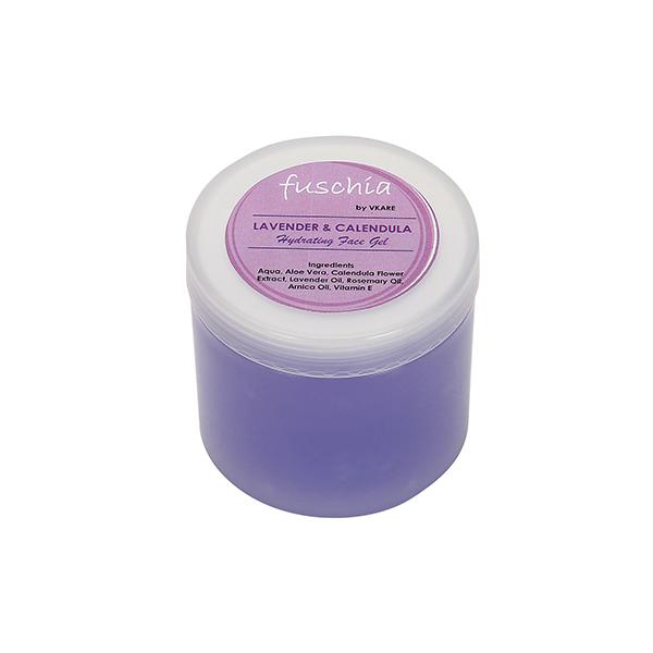 Fuschia Hydrating Face Gel - Lavender & Calendula 100 gm - Face Gels