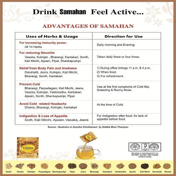 Link Natural Samahan Herbal Extract Sachet 10's - Speciality Medicines