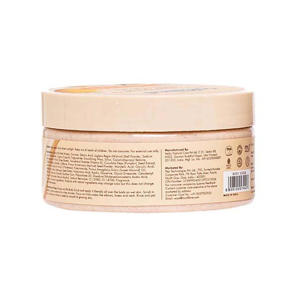 Mcaffeine Smoky Pumpkin Spice Body Scrub 175 gm - Scrubs & Exfoliants