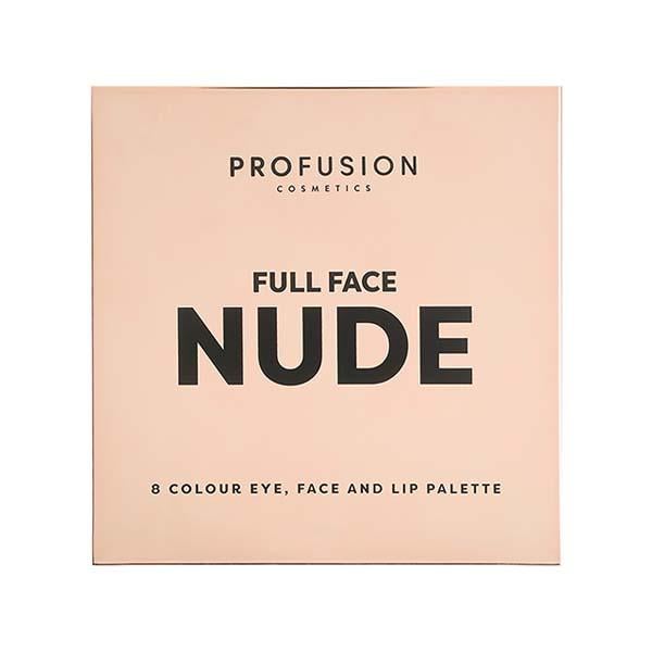 Netmeds | Profusion Cosmetics 8 Colour Eye, Face & Lip Palette Full Face Nude