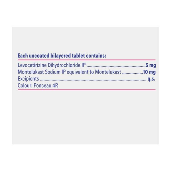 VOZET M 5/10mg Tablet 10's - Allergies-Ant