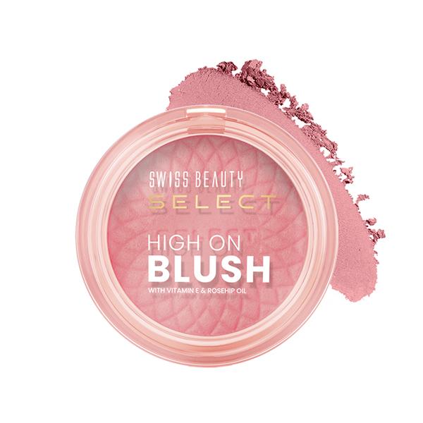 Netmeds | Swiss Beauty Select High On Blush With Natural Matte Finish - Pretty Peach 8 gm