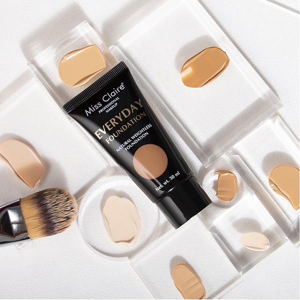 Miss Claire Everyday Foundation Natural Weightless BE-01 Soft Beige 30ml - Foundation