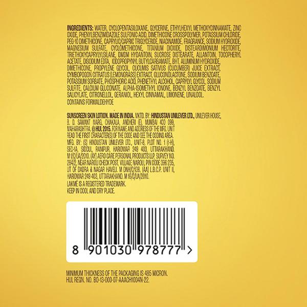 Lakme Sun Expert SPF 30 Ultra Matte Lotion 50 ml - Face Sunscreen