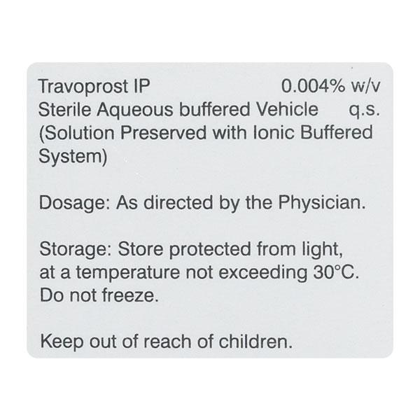 TRAVOFLO Eye Drops 3ml - Glaucoma-Ant