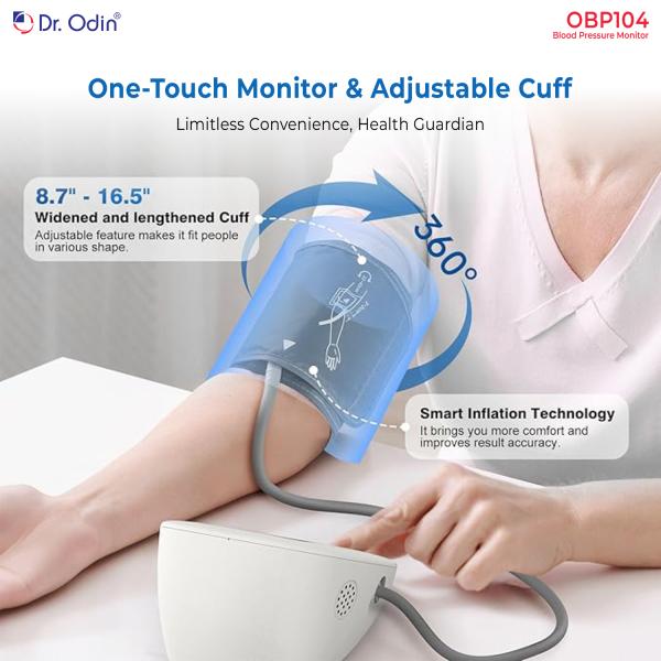 Dr. Odin Pulse Mini Digital Blood Pressure Monitor (OBP104) 1's - Blood Pressure Monitors