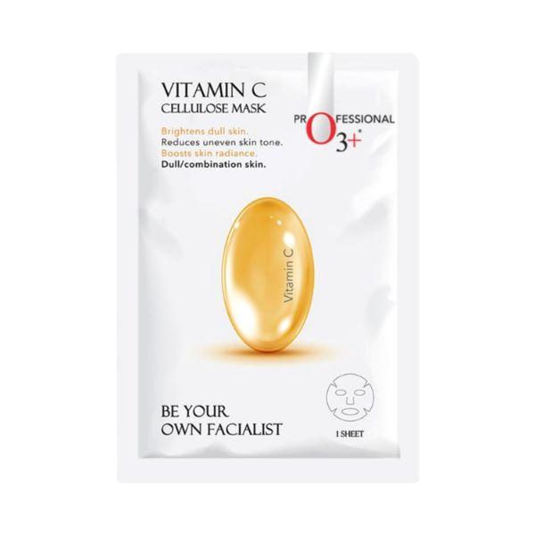 O3+ Facialist Vitamin C Cellulose Mask 30 gm - Face Mask