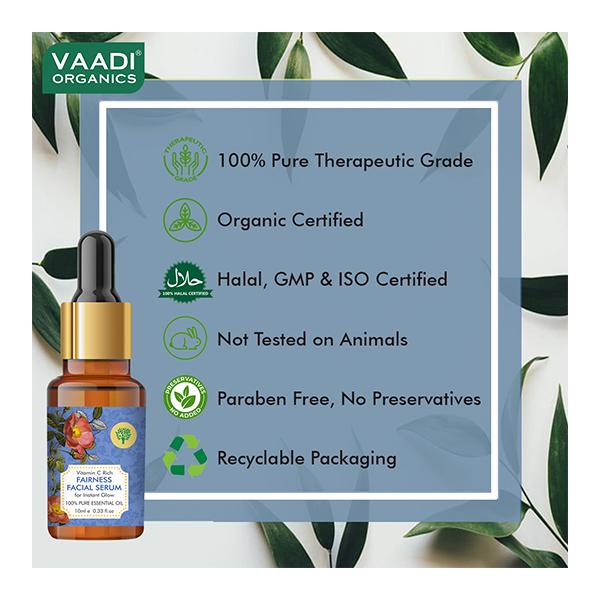 Vaadi Herbals Vitamin C Rich Fairness Facial Serum 10 ml - Face Serum